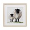 Stupell Industries Sheep And Lamb Portrait Framed Print Under Glass, design by Michele Norman